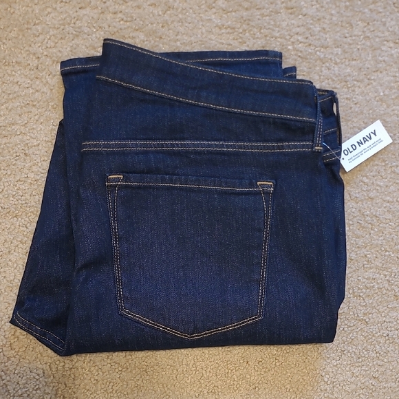 Old Navy Dark Blue Bootcut Jeans - Picture 7 of 7